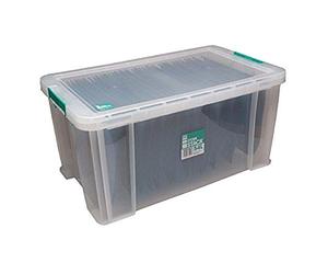 StoreStack 54 Litre Storage Box W640xD380xH310mm Clear RB77234