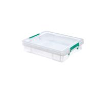 StoreStack 9L Storage Box W430xD360xH90mm Clear - RB75897