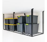 StoreYourBoard 3 x 8 ft Garage Storage Rack, Ceiling Shelf Overhead Organization, Heavy Duty Steel Platform Holds 700 lbs, 96 in. x 32 in. x 40 in.