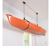 StoreYourBoard Kayak Ceiling Storage Pulley, Overhead Garage Hanging Hoist System, Heavy Duty Holds 150 lbs