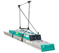 StoreYourBoard Ladder Storage Ceiling Pulley System, Garage Mount Hoist, Heavy Duty Hanging Organizer Holds 150 lbs