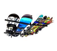 StoreYourBoard Ski and Snowboard Ceiling Storage Rack, Hi Port 2 Overhead Hanger Mount