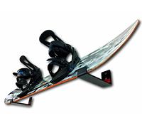 StoreYourBoard Snowboard Display Rack, Naked Wall Rack, Black