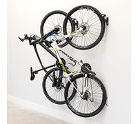 StoreYourBoard Swivel Bike Wall Rack, Garage Hanger Hook, 2 Pack, Black (06499)