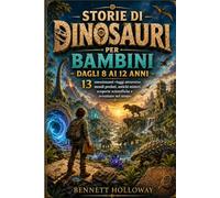 STORIE DI DINOSAURI PER BAMBINI DAGLI 8 AI 12 ANNI: 13 emozionanti viaggi attraverso mondi perduti, antichi misteri, scoperte scientifiche e avventure nel tempo