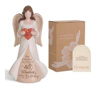 Storieme 40th Birthday Gifts for Women: 40 Years Birthday Presents for Her Best friend Mum Sister Wife Auntie - Angel Figurine Decor (7.5"/19cm)