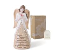 Storieme Guardian Angel Figurine Gifts: Messenger of Hope & Love - 7.3" Sculpture for Memorial, Sympathy Gifts Loss of Mum, Dad, Family