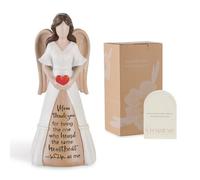Storieme Mum Gifts from Daughter Son: Hand-painted Angel Figurine Present for Mother - Ideal for Birthday Mother's Day Christmas Memory