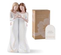 Storieme Sister Gifts for Best Friend: Special Sister Birthday Christmas Friendship Gift for Women Hand-Painted Resin Sisters Figurine Presents