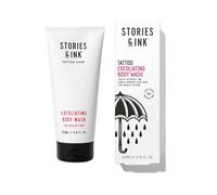 Stories & Ink Tattoo Aftercare | EXFOLIATING BODY WASH - Body Scrub Removes Dead & Dull Skin, Brightens Healed Tattoos