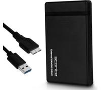 Storite 2.5 Inch External Gaming Hard Drive 1TB, USB 3.0 Black | ABS Plastic Case, Compatible with PC, Laptop, Mac, Gaming Consoles, Cameras,