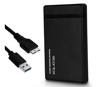 Storite External Gaming Drive 2.5-Inch HDD with USB 3.0 Interface, Portable Hard Disk Storage for PS4, PS3, PC, Android, Smartphones, Mac, Black, 500GB