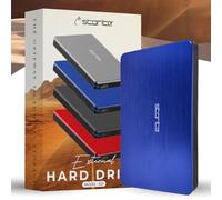 Storite External Hard Drive 120GB USB 3.0 Lightweight Data Backup & Storage Plug And Play Harddisk Portable Gaming Harddrive Memory Extended Hdd For Games Laptop PC Mac Desktop (Blue)