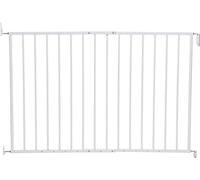 Stork Extendable Baby Safety Gate - Hardware Mounted Gate - Adjustable Width from 68-112cm & 68cm in Height - Swings Open from both Direction - White