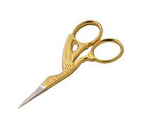 STORK GOLD SCISSOR FOR EMBROIDERY, MANICURE, NAIL ART, CRAFT & SEWING