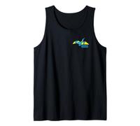 Stork Yellow Blue Logo on Chest Tank Top