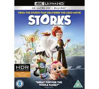 Storks (4K UHD Blu-ray) Andy Samberg Danny Trejo Jennifer Aniston Jordan Peele