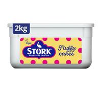 Storks margarine for baking 2KG - Vegan, Gluten Free, Dairy Free (2kg)