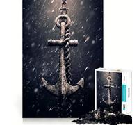 Storm Anchor Jigsaw for Teenagers 1000 Pieces Logic Play Indoor Fun Accurate Edge Art Collection Piece 38x26cm