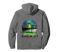 Storm Area 51 Alien Stock They Cant Stop Us Nevada Souvenir Pullover Hoodie