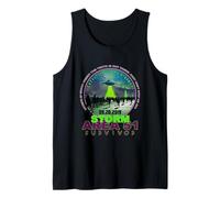 Storm Area 51 Alien Stock They Cant Stop Us Nevada Souvenir Tank Top
