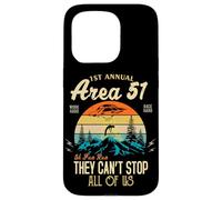 Storm Area 51 Design They Can't Stop All of Us Tee Gift Case for iPhone 15 Pro