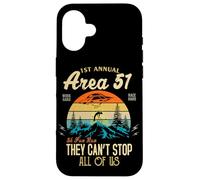 Storm Area 51 Design They Can't Stop All of Us Tee Gift Case for iPhone 16