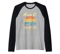 Storm Area 51 Design They Can't Stop All of Us Tee Gift Raglan Baseball Tee