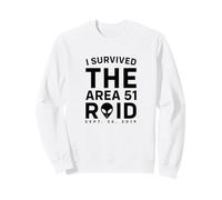 Storm Area 51 Ich habe den Area 51 Raid survived I survived Sweatshirt