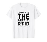 Storm Area 51 Ich Habe den Area 51 Raid Survived I Survived T-Shirt