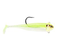 Storm Biscay Minnow Lure 12cm 22g - Coastal Hot Chartreuse