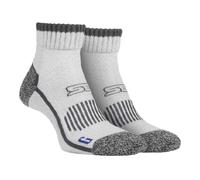Storm Bloc 1 Pack Mens Cotton Reinforced Ankle Hiking Walking Trekking Socks - 6-8.5 UK - Ecru