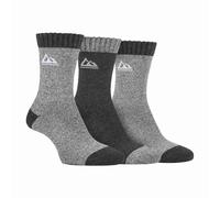 Storm Bloc 3 Pack Ladies Performance Polyester Boot Socks - Charcoal/grey - 4-8 UK