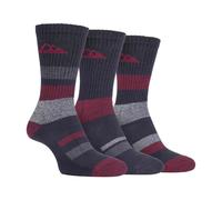 Storm Bloc 3 Pack Mens Cushion Sole Cotton Hiking Socks - SBMS002CHA - 6-11 UK