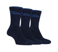 Storm Bloc 3 Pack Mens Cushioned Cotton Rich Hiking Socks - 6-11 - Sbms030Nvy