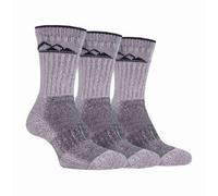 Storm Bloc 3 Pack Mens Cushioned Cotton Rich Hiking Socks - 6-11 - Sbms030Stn