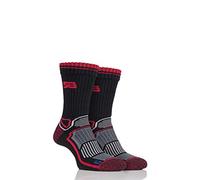 Storm Bloc Mens 2 Pair with BlueGuard Aerobic Socks Black 9-12 Mens