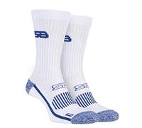 Storm Bloc Mens 2 Pair with BlueGuard Sports Crew Socks White 9-12 Mens