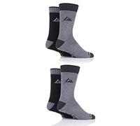 Storm Bloc Mens Performance Boot Socks Pack of 4 Black/Charcoal/Grey 6-11
