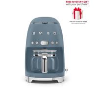 Smeg DCF02 Drip Filter Coffee Machine - Matte Colour - Storm Blue