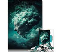 Storm Brain Jigsaw Puzzles for Adults,Challenging To Complete But Fun And Humorous Birthday Present,Gifts,Wall Art (50x75cm)