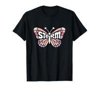 Storm Butterfly - Personalized Cute Name Word Art T-Shirt