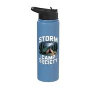 Storm Camp Society Cozy Camping Camp Stainless Steel Insulated Water Bottle