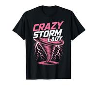 Storm Chaser Costume Mom Crazy Storm Lady T-Shirt