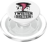 Storm Chaser Costume Sister Girl Hurricane Tornado PopSockets PopGrip for MagSafe