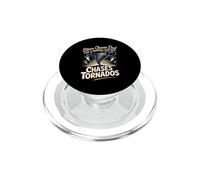Storm Chaser Dad Like a Normal Dad B Storm Chaser PopSockets PopGrip for MagSafe
