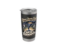 Storm Chaser Dad Like a Normal Dad B Storm Chaser Stainless Steel Insulated Tumbler