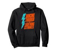 Storm Chaser Dancing Through The Lightning Strikes Pullover Hoodie