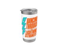 Storm Chaser Dancing Through The Lightning Strikes Stainless Steel Insulated Tumbler