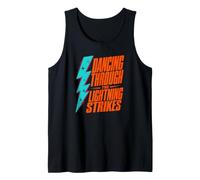 Storm Chaser Dancing Through The Lightning Strikes Tank Top